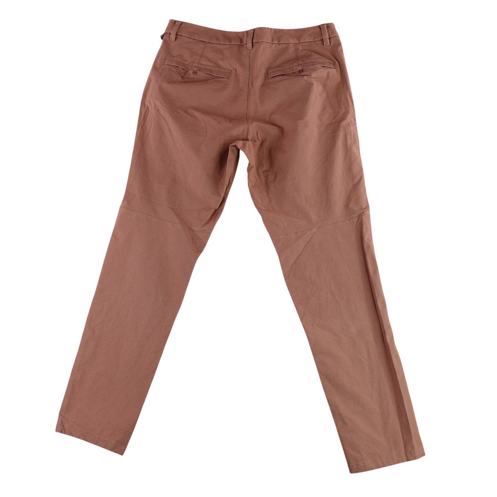 Lululemon Commission Slim Pant 34 Earth Dye Clay Cotton Blend ABC Pants LM5ACOS - Picture 2 of 9